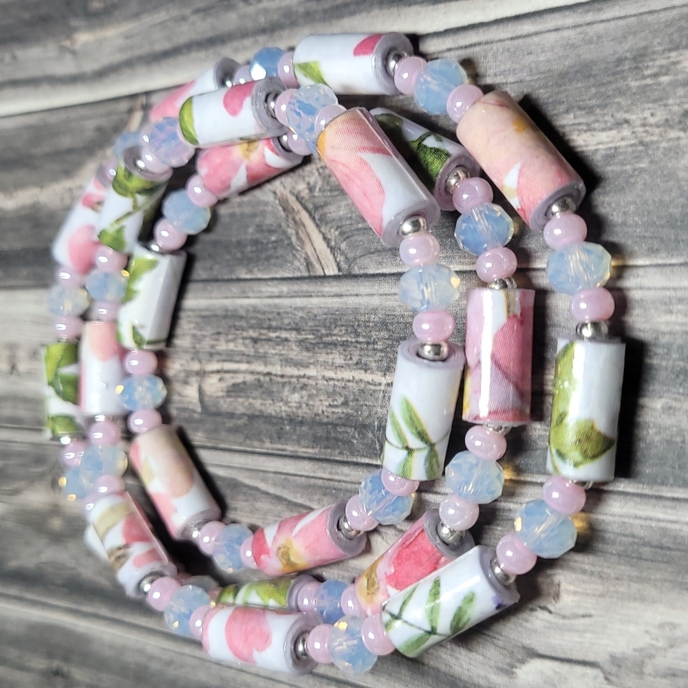 Handmade Multi Wrap Bracelet/Necklace